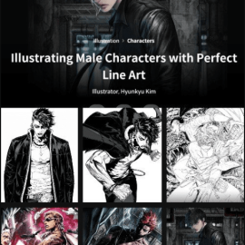 Coloso- Illustrating Male Characters with Perfect Lineart with Hyunkyu Kim (EN sub) (Premium)