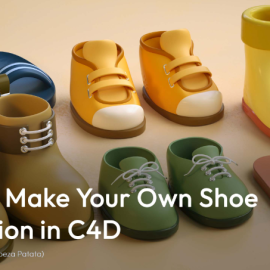 Patata School – How to Make Your Own Shoe Collection in C4D (Premium)
