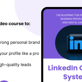 Jessie van Breugel – LinkedIn Growth System (Premium)