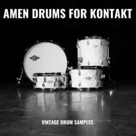 Vintage Drum Samples Amen Drums for KONTAKT!  (Premium)