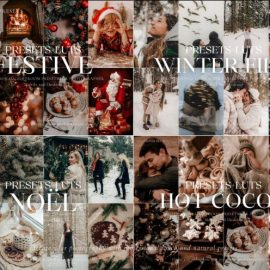 1000 Christmas Lightroom Presets Bundle 112257497 (Premium)