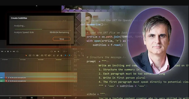 Mixinglight – Connecting the APIs: From DaVinci Resolve To OpenAI