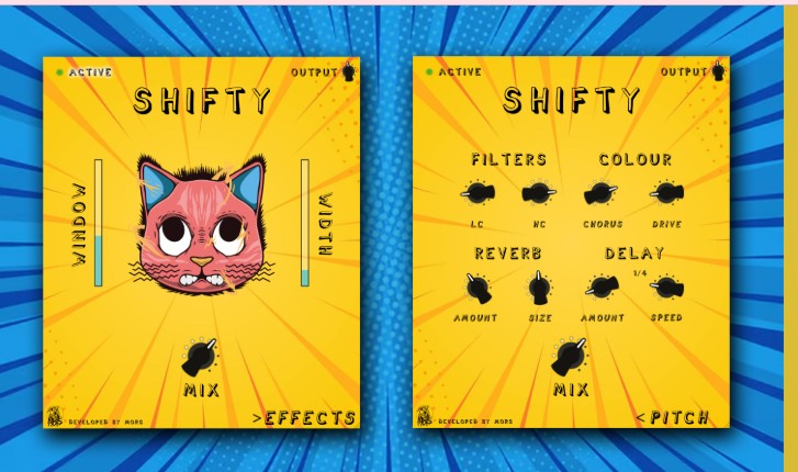 Mors Shifty Multi FX Pitchshifter Plugin v1.0.0