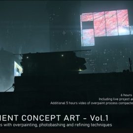 Artstation – Environment Concept Art Vol.1 – Overpainting, photobashing and refining keyarts (Premium)