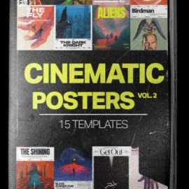 Tropic Colour – Cinematic Social Media Poster Templates Vol 2  (Premium)