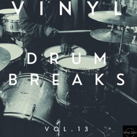 Vinyl Zen Vinyl Drum Breaks Vol. 13 (22 Drum Breaks Perfectly Looped)  (Premium)