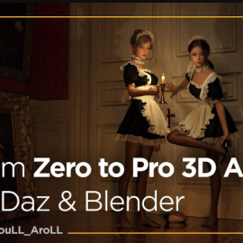 Coloso – 30 Days from 0 Skill to Pro 3D Artist with Daz & Blender (Premium)