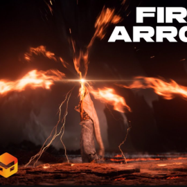Double Jump Academy Fire Arrow Vfx (Premium)