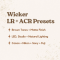 Jessica G – Wicker Lightroom Presets v2025 (Premium)