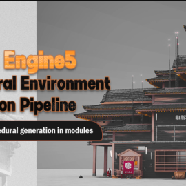 Wingfox – Houdini & Unreal Engine 5 Tutorial Procedural Environment Production Pipeline (Premium)