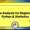 ZerotoMastery – Data Analysis for Beginners: Python & Statistics (Premium)