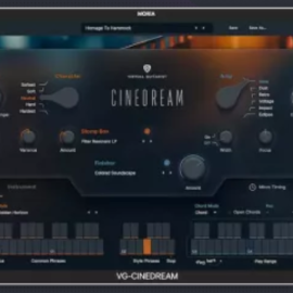 uJAM Virtual Guitarist CINEDREAM v1.0.0 U2B Mac (Premium)